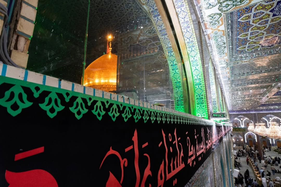 Video: Mourning Banners Raised Over Imam Al-Hussain Shrine Ahead of Month of Sorrows