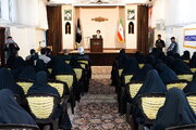 Photos: Honoring of Active Women in Qom Province's Nightly Gatherings Held at Hazrat Masoumeh Shrine