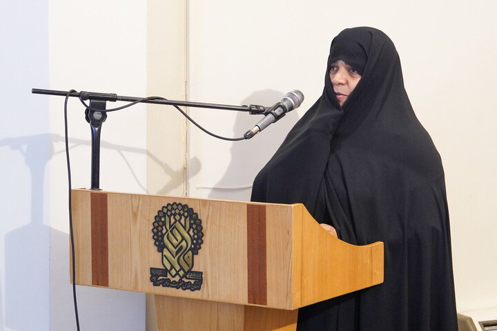 Photos: Honoring of Active Women in Qom Province's Nightly Gatherings Held at Hazrat Masoumeh Shrine