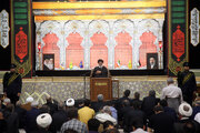 Photos: First Night of Muharram Mourning Ceremony Held at Hazrat Masoumeh Holy Shrine