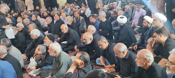 گزارش تصویری/ مراسم ترحیم امام جماعت مسجد جامع ابوذر