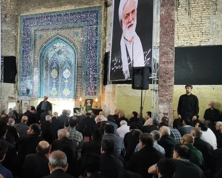 گزارش تصویری/ مراسم ترحیم امام جماعت مسجد جامع ابوذر