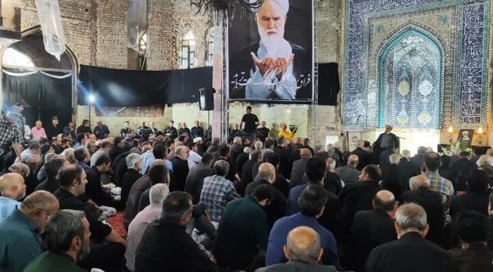 گزارش تصویری/ مراسم ترحیم امام جماعت مسجد جامع ابوذر