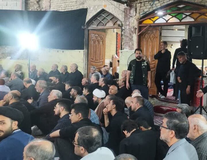 گزارش تصویری/ مراسم ترحیم امام جماعت مسجد جامع ابوذر