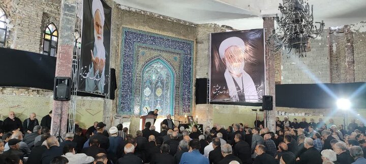 گزارش تصویری/ مراسم ترحیم امام جماعت مسجد جامع ابوذر