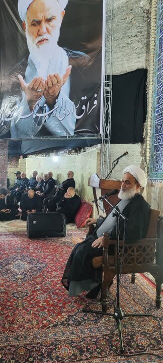 گزارش تصویری/ مراسم ترحیم امام جماعت مسجد جامع ابوذر