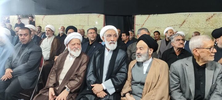 گزارش تصویری/ مراسم ترحیم امام جماعت مسجد جامع ابوذر