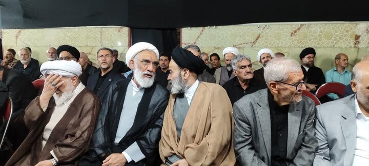 گزارش تصویری/ مراسم ترحیم امام جماعت مسجد جامع ابوذر