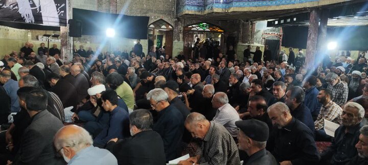 گزارش تصویری/ مراسم ترحیم امام جماعت مسجد جامع ابوذر