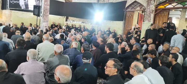 گزارش تصویری/ مراسم ترحیم امام جماعت مسجد جامع ابوذر