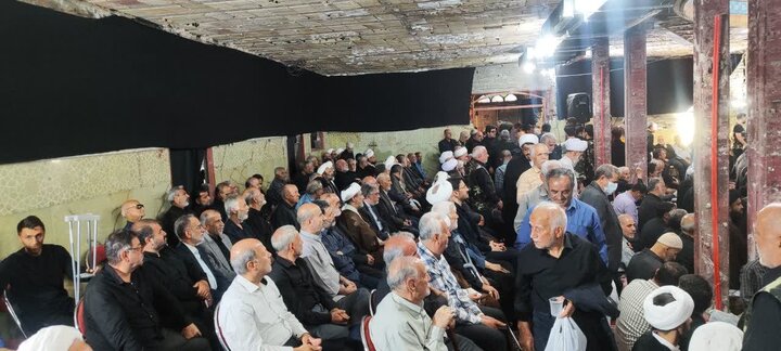 گزارش تصویری/ مراسم ترحیم امام جماعت مسجد جامع ابوذر