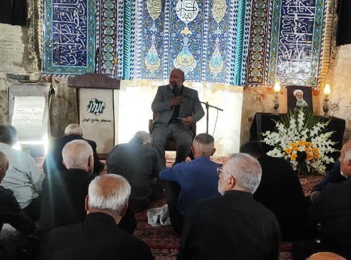 گزارش تصویری/ مراسم ترحیم امام جماعت مسجد جامع ابوذر