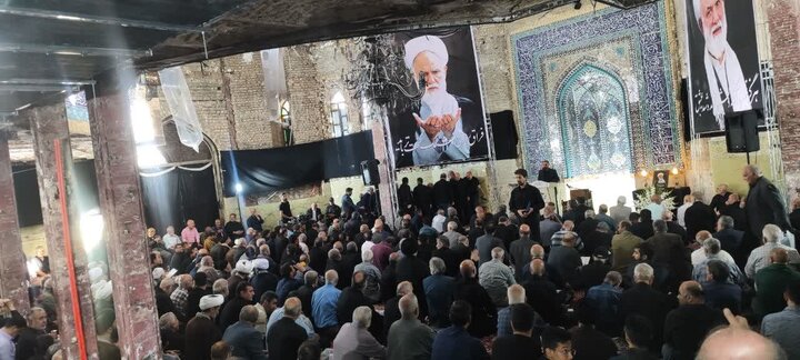 گزارش تصویری/ مراسم ترحیم امام جماعت مسجد جامع ابوذر
