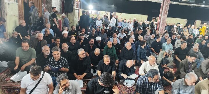 گزارش تصویری/ مراسم ترحیم امام جماعت مسجد جامع ابوذر