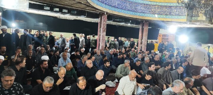 گزارش تصویری/ مراسم ترحیم امام جماعت مسجد جامع ابوذر