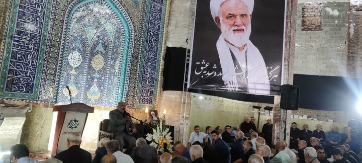 گزارش تصویری/ مراسم ترحیم امام جماعت مسجد جامع ابوذر