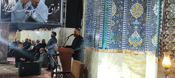 گزارش تصویری/ مراسم ترحیم امام جماعت مسجد جامع ابوذر