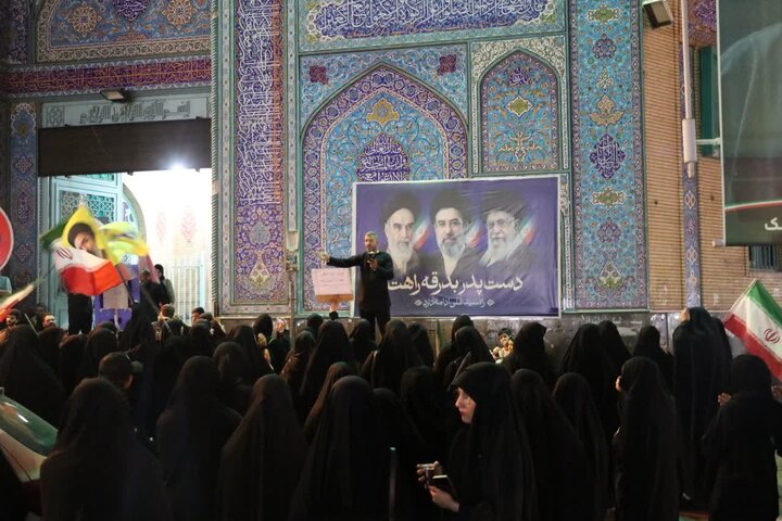 گزارش تصویری/ اجتماع سراسری مردم قرچک همزمان با شب اول محرم