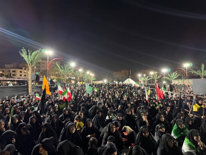 گزارش تصویری/ اجتماع باشکوه مردم ملارد در اولین شب ماه محرم