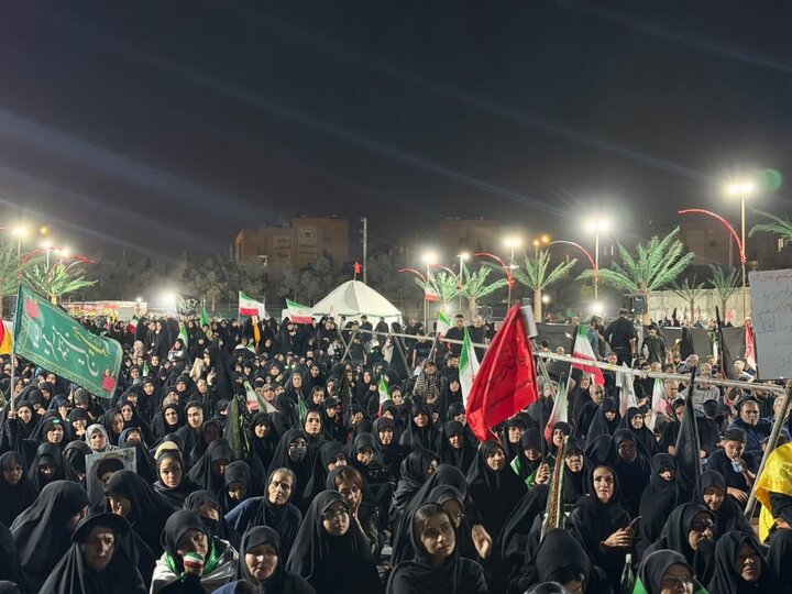 گزارش تصویری/ اجتماع باشکوه مردم ملارد در اولین شب ماه محرم