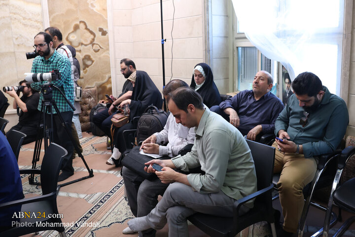 Photos: Press Conference of Secretary-General of World Assembly of Hazrat Ali Asghar (AS)