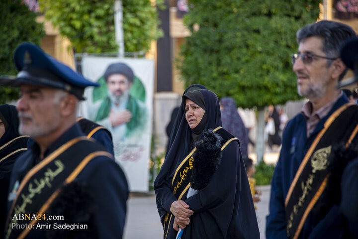 Photos: Ceremony of Replacing Flag of Hazrat Shahcheragh Holy Shrine