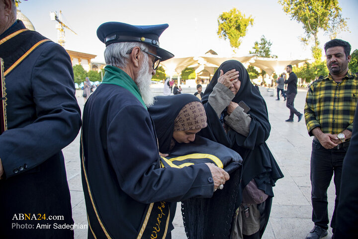 Photos: Ceremony of Replacing Flag of Hazrat Shahcheragh Holy Shrine