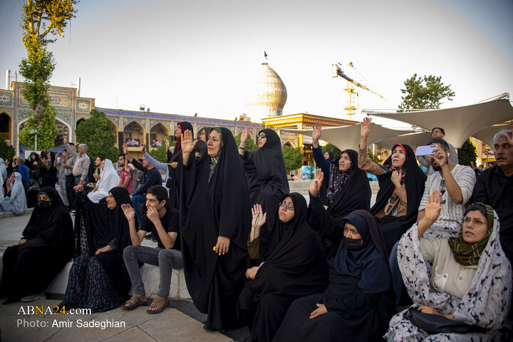 Photos: Ceremony of Replacing Flag of Hazrat Shahcheragh Holy Shrine