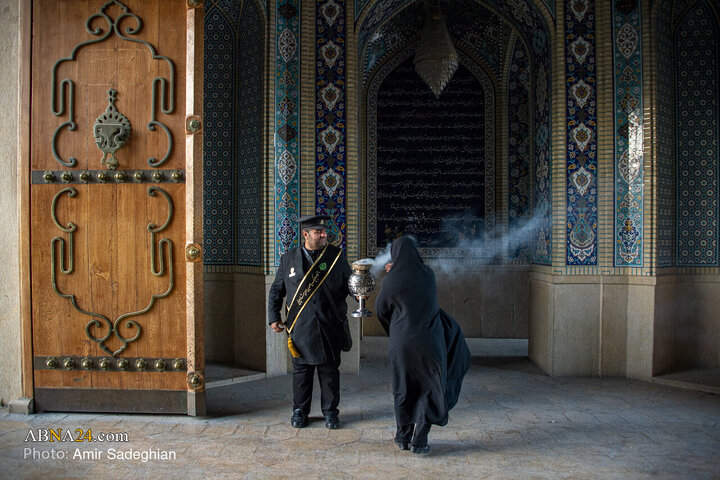 Photos: Ceremony of Replacing Flag of Hazrat Shahcheragh Holy Shrine
