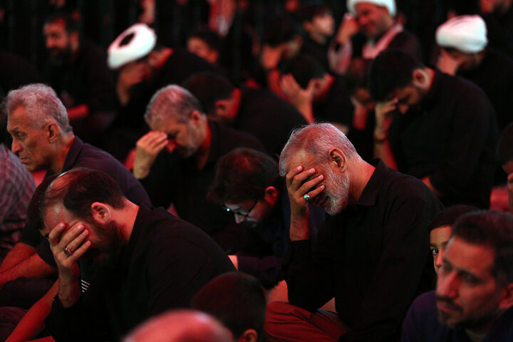 Photos: First Night of Muharram Mourning Ceremony Held at Hazrat Masoumeh Holy Shrine