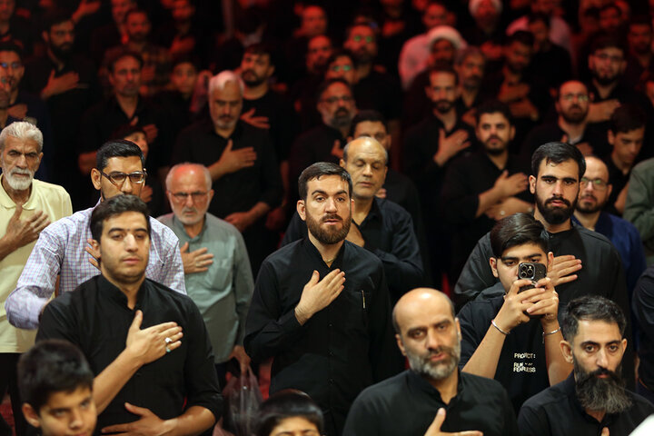 Photos: First Night of Muharram Mourning Ceremony Held at Hazrat Masoumeh Holy Shrine