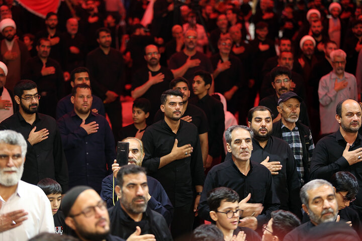 Photos: First Night of Muharram Mourning Ceremony Held at Hazrat Masoumeh Holy Shrine