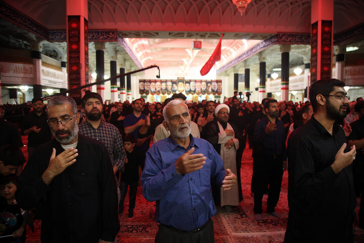 Photos: First Night of Muharram Mourning Ceremony Held at Hazrat Masoumeh Holy Shrine