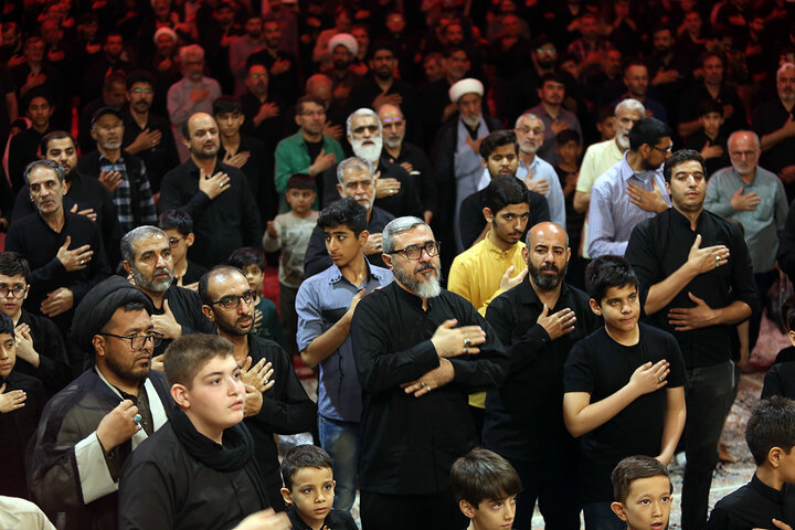 Photos: First Night of Muharram Mourning Ceremony Held at Hazrat Masoumeh Holy Shrine