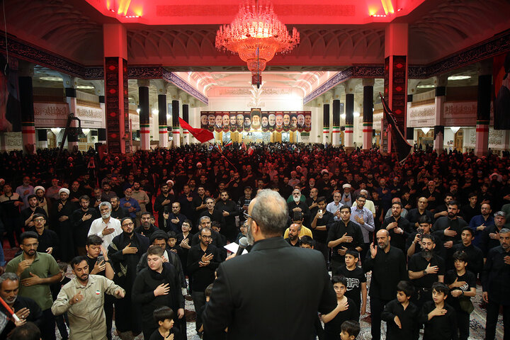 Photos: First Night of Muharram Mourning Ceremony Held at Hazrat Masoumeh Holy Shrine