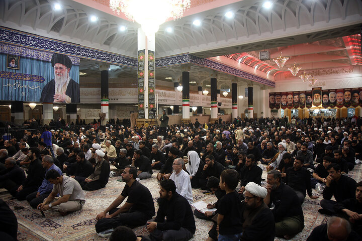 Photos: First Night of Muharram Mourning Ceremony Held at Hazrat Masoumeh Holy Shrine