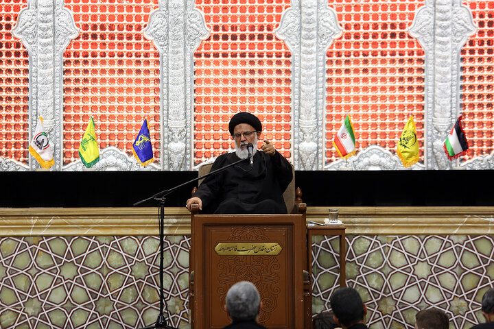 Photos: First Night of Muharram Mourning Ceremony Held at Hazrat Masoumeh Holy Shrine