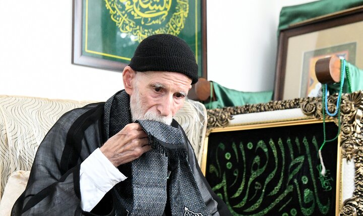 گزارش تصویری/ تقدیر از استاد غلامرضا سازگار پیرغلام اهل‌بیت(ع)