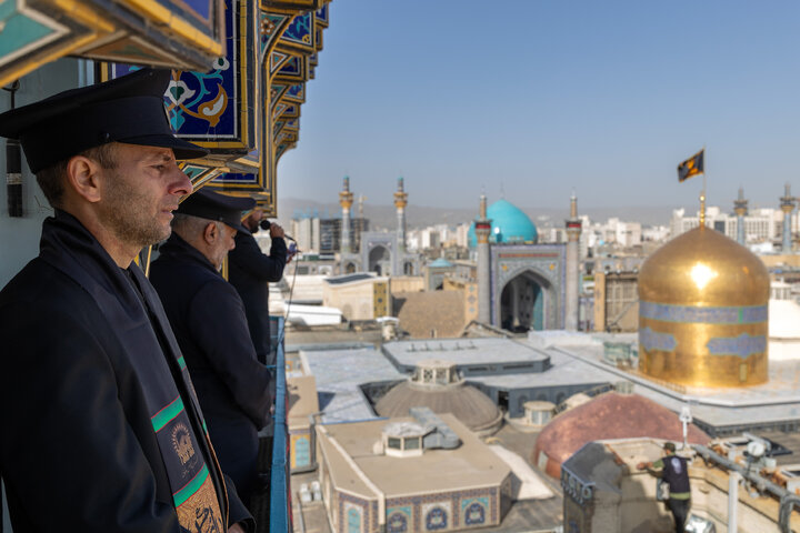 Photos: "Sala" Ritual Held at Imam Reza (a.s.) Holy Shrine