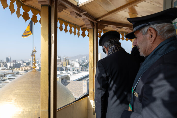 Photos: "Sala" Ritual Held at Imam Reza (a.s.) Holy Shrine