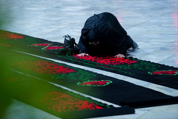 گزارش تصویری/ امامزاده صالح(ع) سیاهپوش محرم