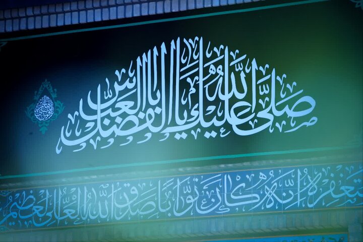 گزارش تصویری/ امامزاده صالح(ع) سیاهپوش محرم