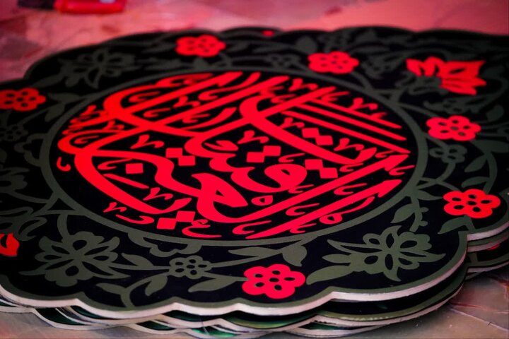 گزارش تصویری/ امامزاده صالح(ع) سیاهپوش محرم