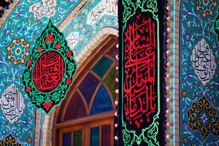 گزارش تصویری/ امامزاده صالح(ع) سیاهپوش محرم
