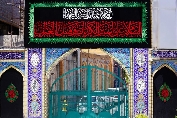 گزارش تصویری/ امامزاده صالح(ع) سیاهپوش محرم