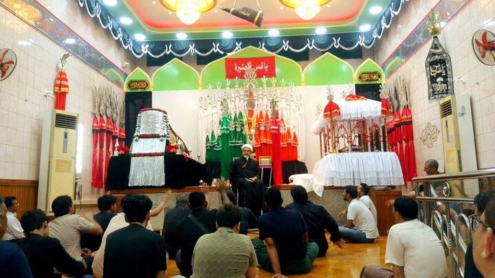 تصاویر | میانمار؛ برگزاری مراسم عزاداری امام حسین(ع) در حسینیه  حضرت عباس(ع) یانگون