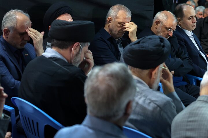عکس خبری/ مراسم بزرگداشت شهید حجت‌الاسلام والمسلمین خطیب در حرم حضرت عبدالعظیم(ع)