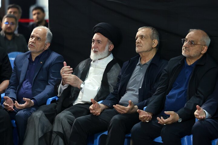عکس خبری/ مراسم بزرگداشت شهید حجت‌الاسلام والمسلمین خطیب در حرم حضرت عبدالعظیم(ع)