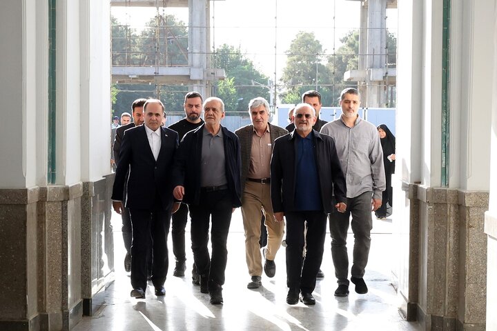 عکس خبری/ مراسم بزرگداشت شهید حجت‌الاسلام والمسلمین خطیب در حرم حضرت عبدالعظیم(ع)