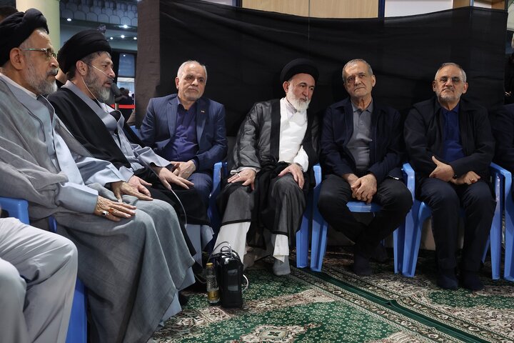 عکس خبری/ مراسم بزرگداشت شهید حجت‌الاسلام والمسلمین خطیب در حرم حضرت عبدالعظیم(ع)